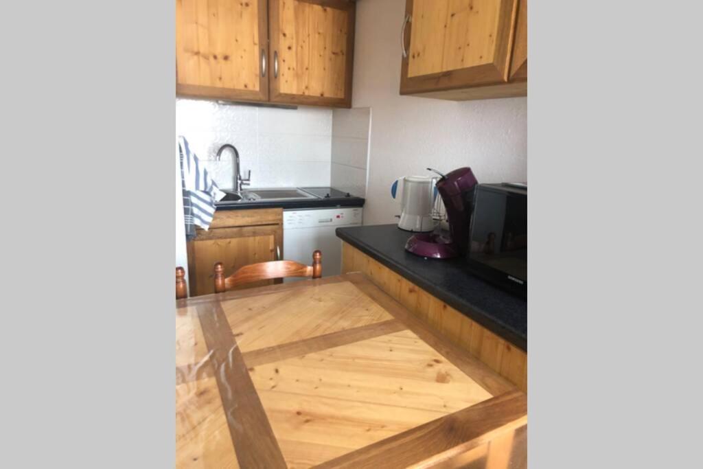 Petit appartement confort Les 2 Alpes résidence Arc en Ciel Près des pistes Les Deux Alpes Esterno foto
